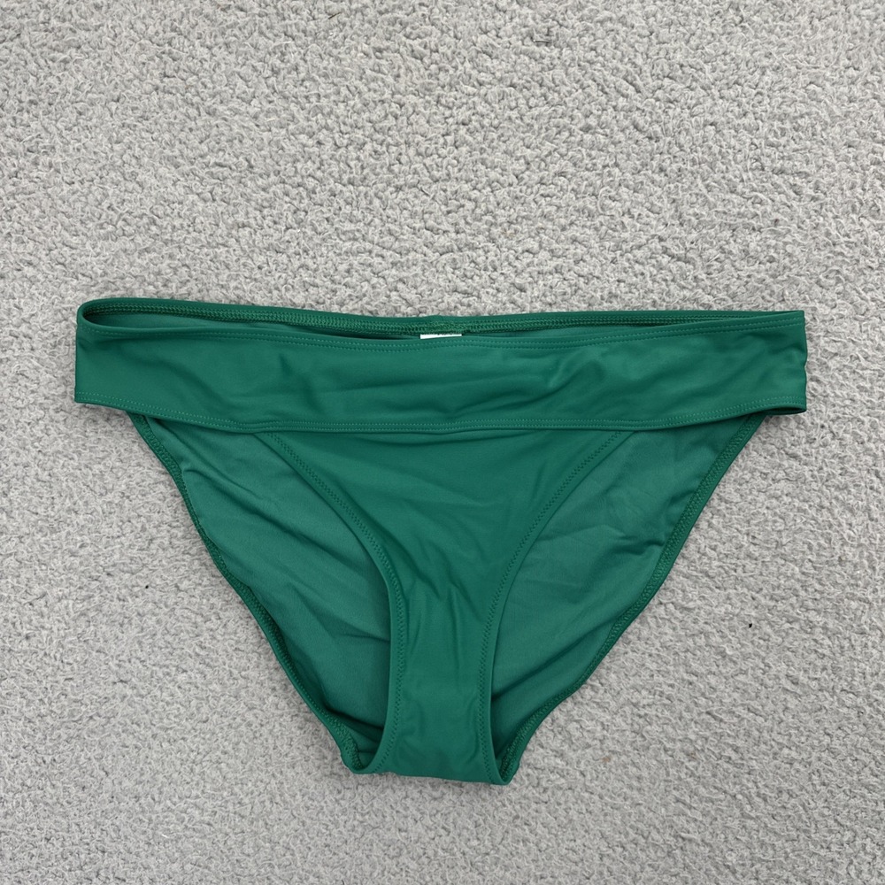 NWT Aerie Swim Bikini Bottom Green Beach Summer Vacation Women's Large